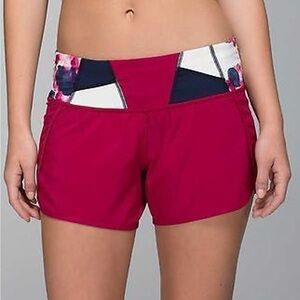 Lululemon Run Times Short - Bumble Berry Color, Size 6
